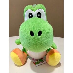 Plush - Nintendo Super Mario - Yoshi 11" Toy Doll Licensed Toys 1585 NEW w/Tags